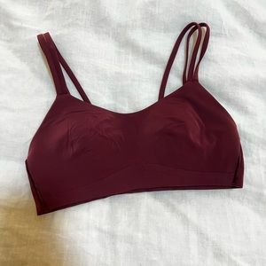 Lululemon Like a Cloud Bra in Deep Red Wine Color - Sz 6, B/C Cup EUC